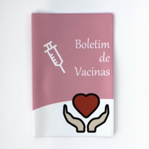 Vaccine card case full color print