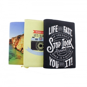 Agenda/Notebook/Book Cover in RPET Polyester with Four-color