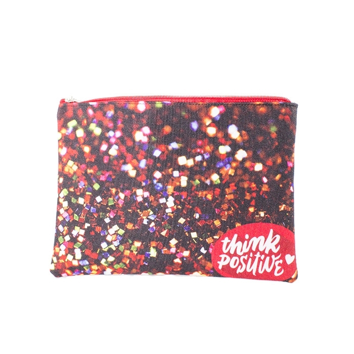 A5 RPET Polyester Pouch with Four-color Printing