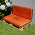 Sofa backrest, waterproof pallet, foam padding 10cm