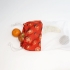 Petit sac  fruits avec cordon de serrage en mesh et imprim