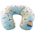 RPET Polyester fabric travel pillow with filling flakes