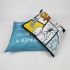 RPET Polyester Pillow Cover with Four-color Printing