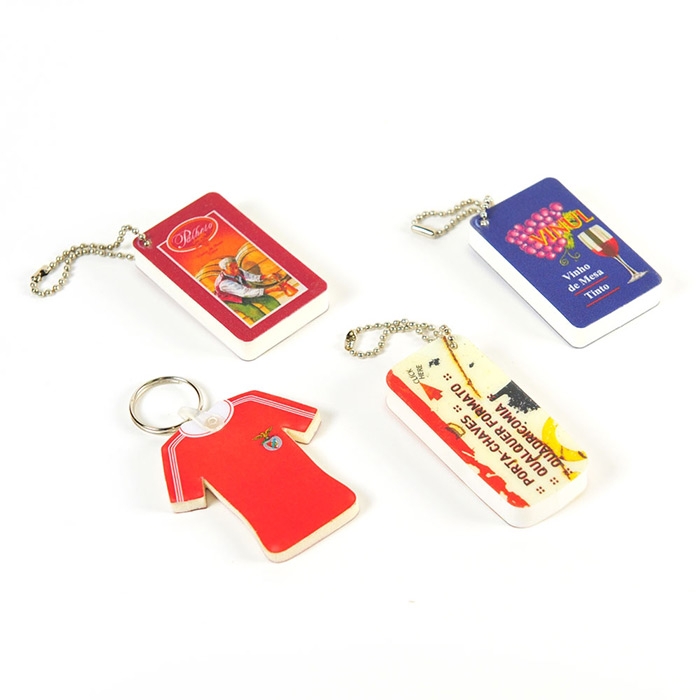 Largeeva key holder / keychain4 colors 2 sides