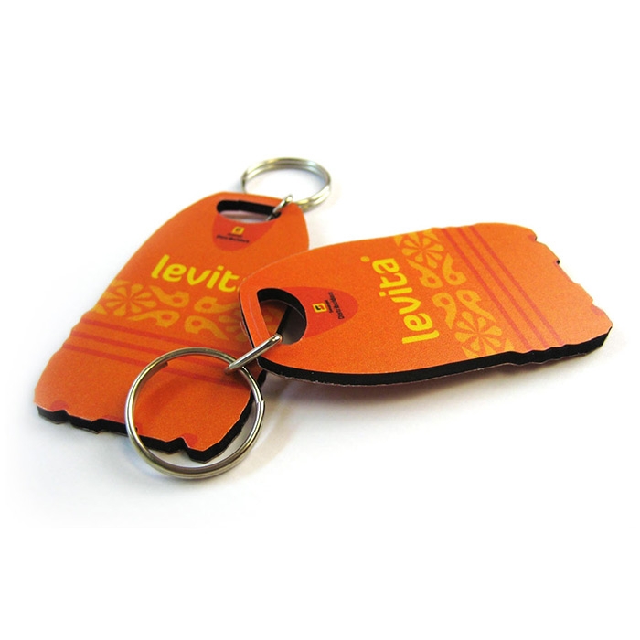 Largeeva key holder / keychain4 colors 2 sides