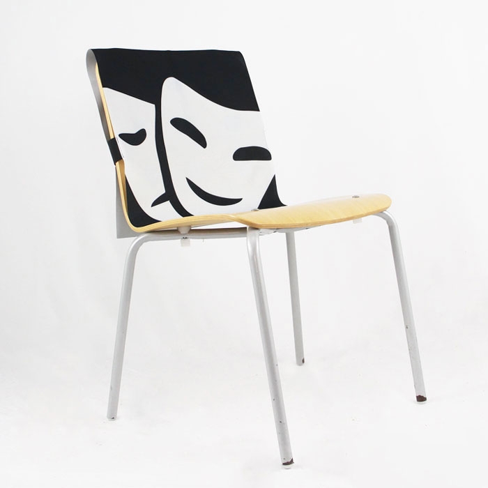 Full imp polyester chair back cover