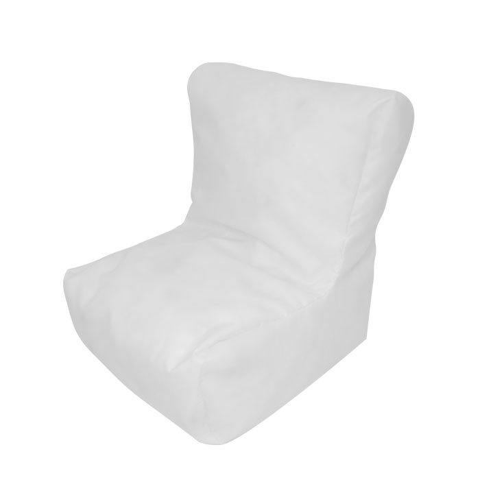 Polyester sofa puff 1 place with flakes filling imp i