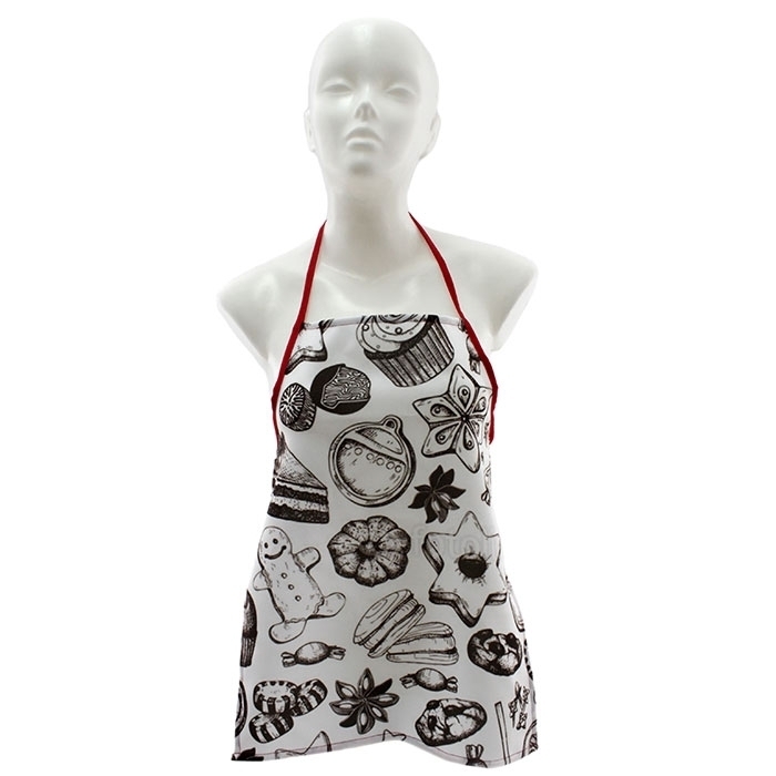 Children's Polyester RPET Apron with Four-color Printing